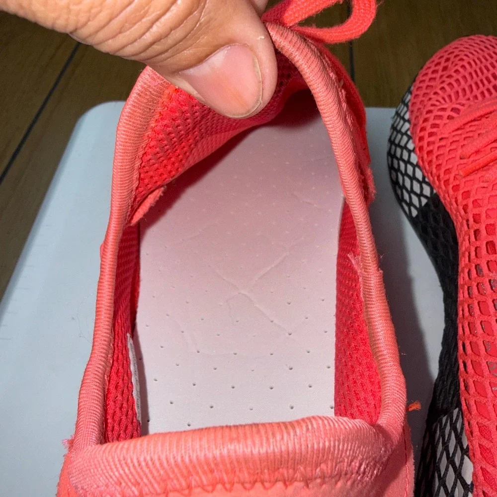 Adidas Deerupt Runner Solar‎ Red Bright Crimson Sneakers B41769 Mens 13